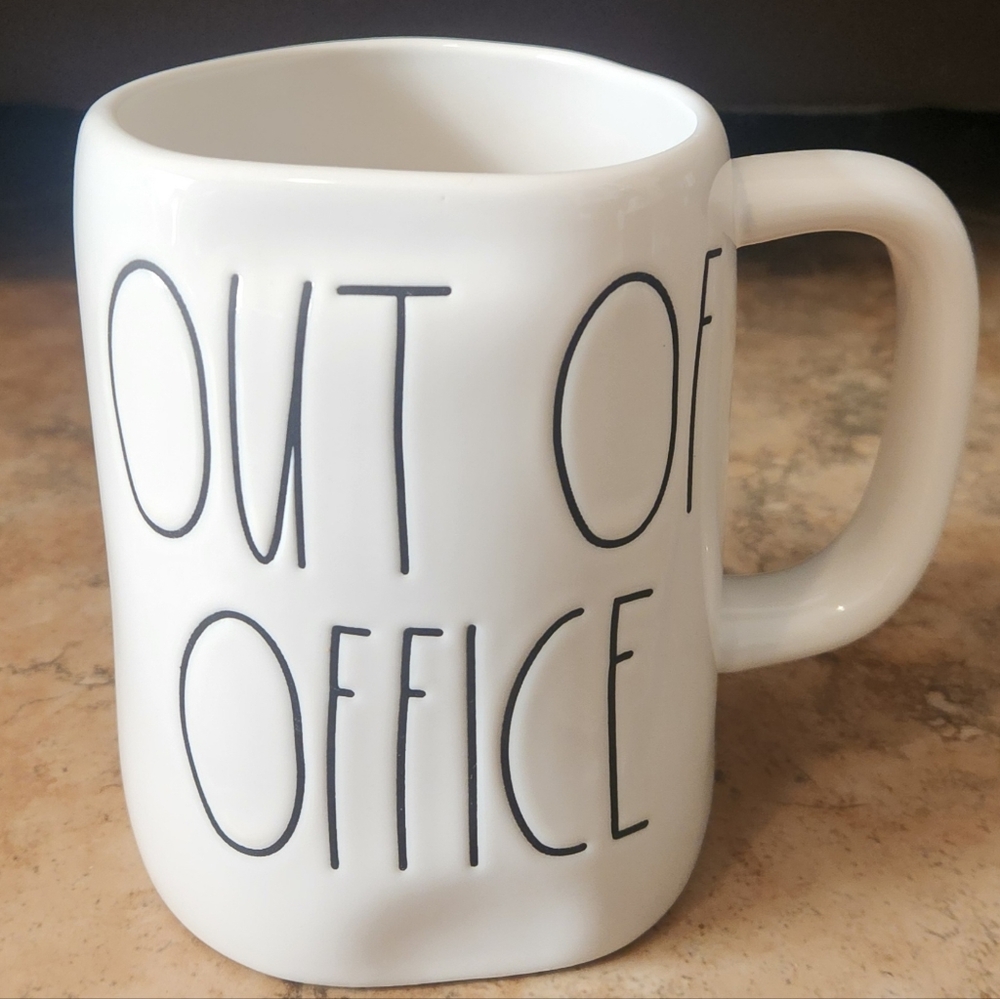 Rae Dunn Out Of Office Mug